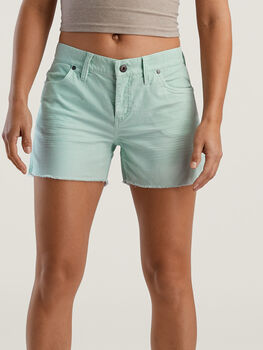 Women's Corduroy Cut Off Shorts