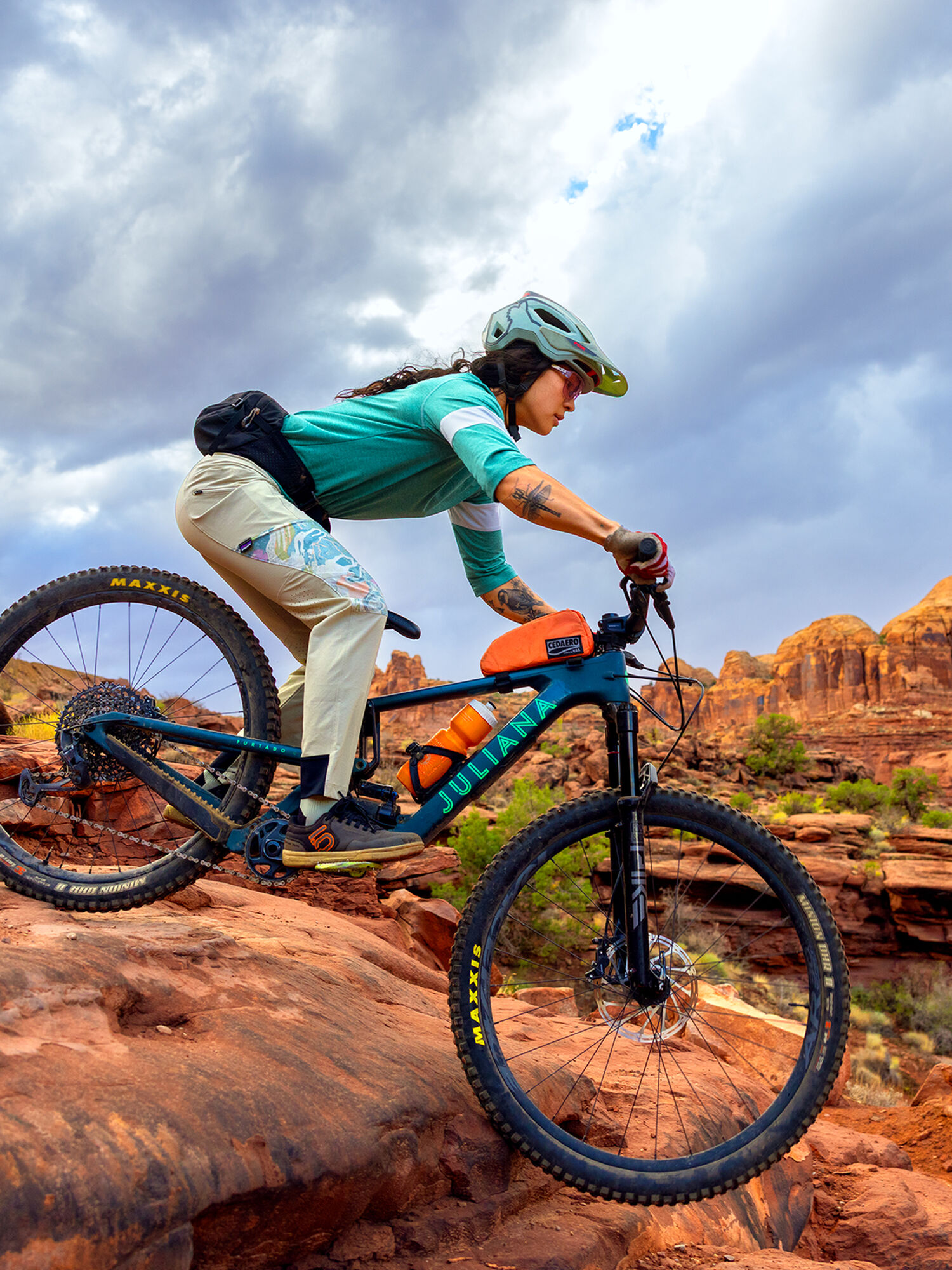 Hawklet 3/4 Sleeve Shirt, , model