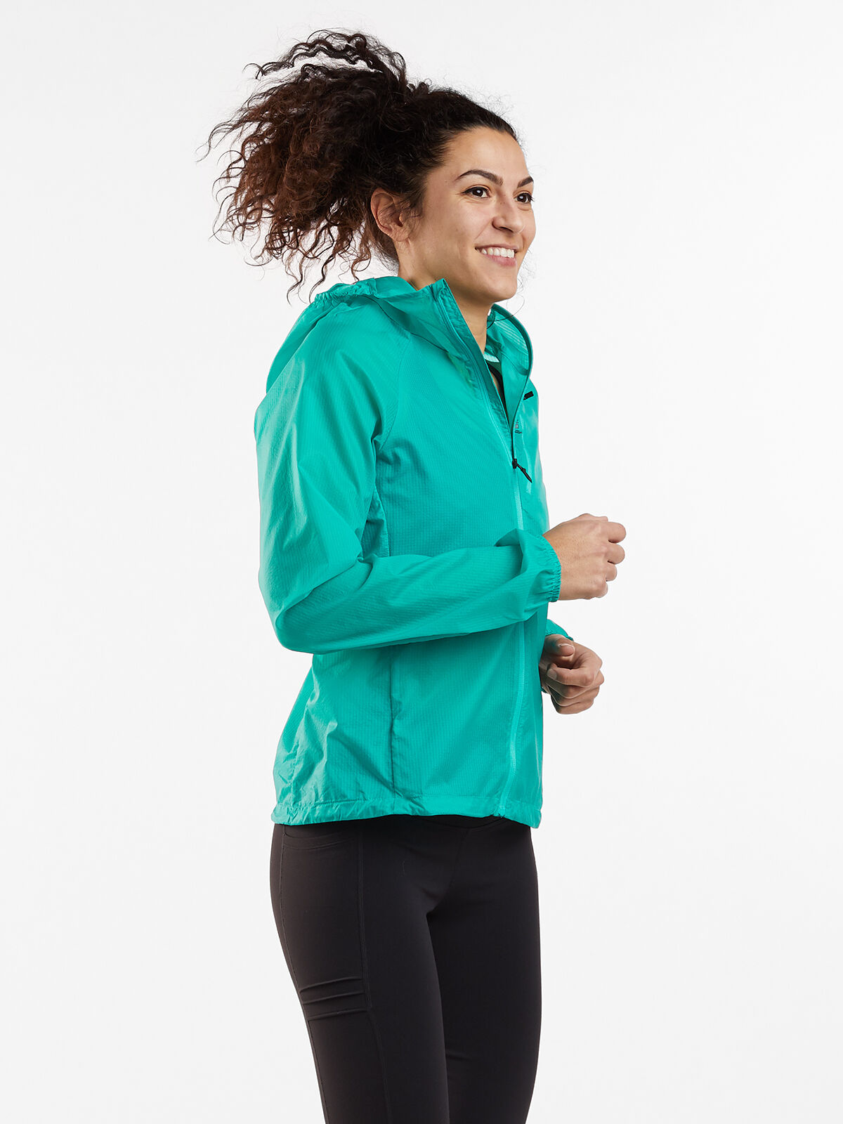 Women's essential packable running jacket green new arrivals
