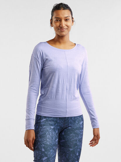 Phoenix Pleat Back Long Sleeve Top, , original