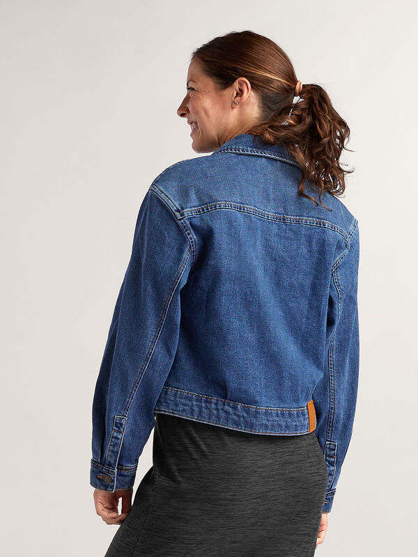 Performance Denim Jacket, , original