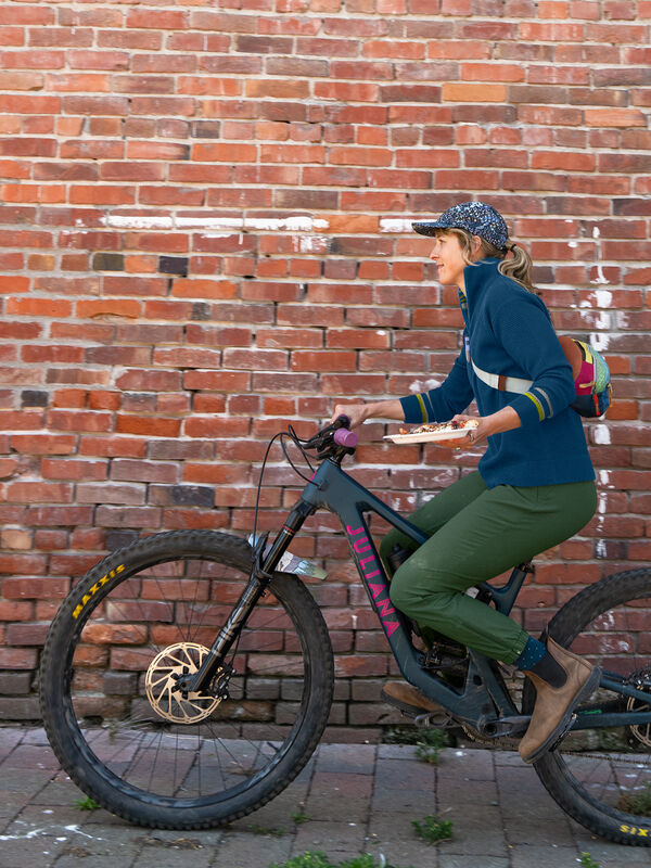 Women's 1/4 Zip Merino Blend Sweater: Kickstart