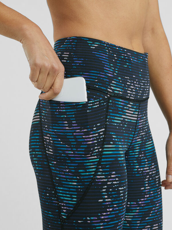 Mad Dash Reversible 7/8 Running Tights - Vignette, , original