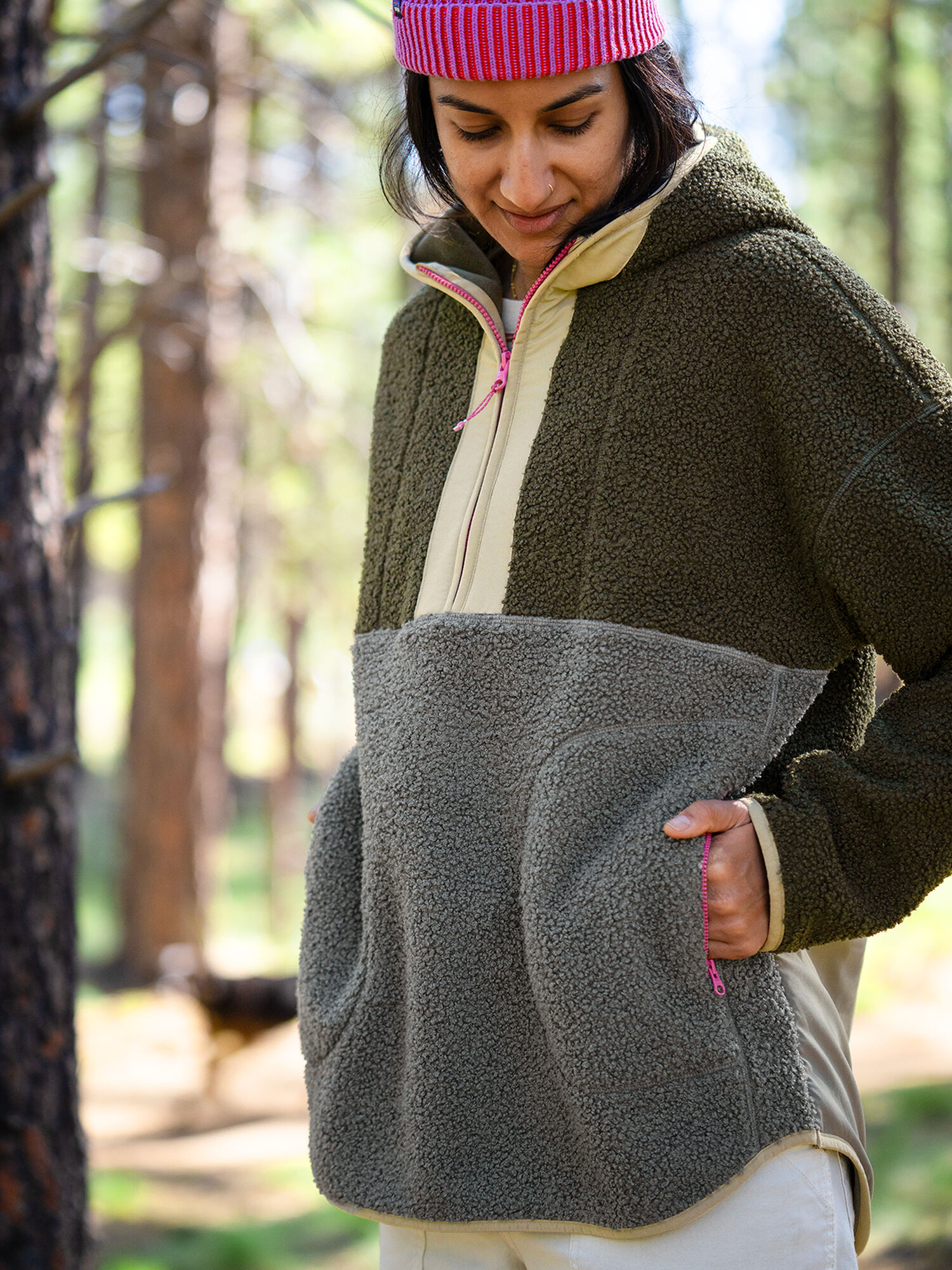 Sawtooth Fleece Pullover, , original