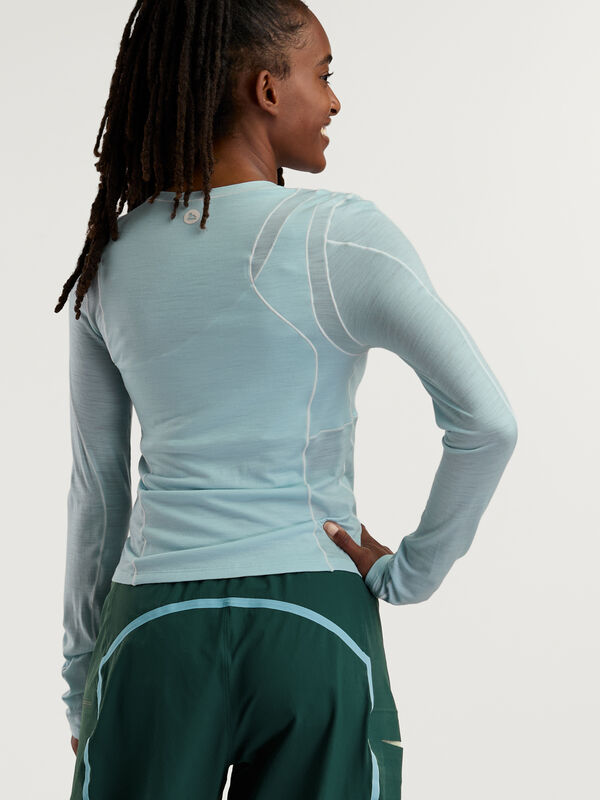 SENIQ Everform Long Sleeve Top &ndash; Merino Wool Hiking Shirt
