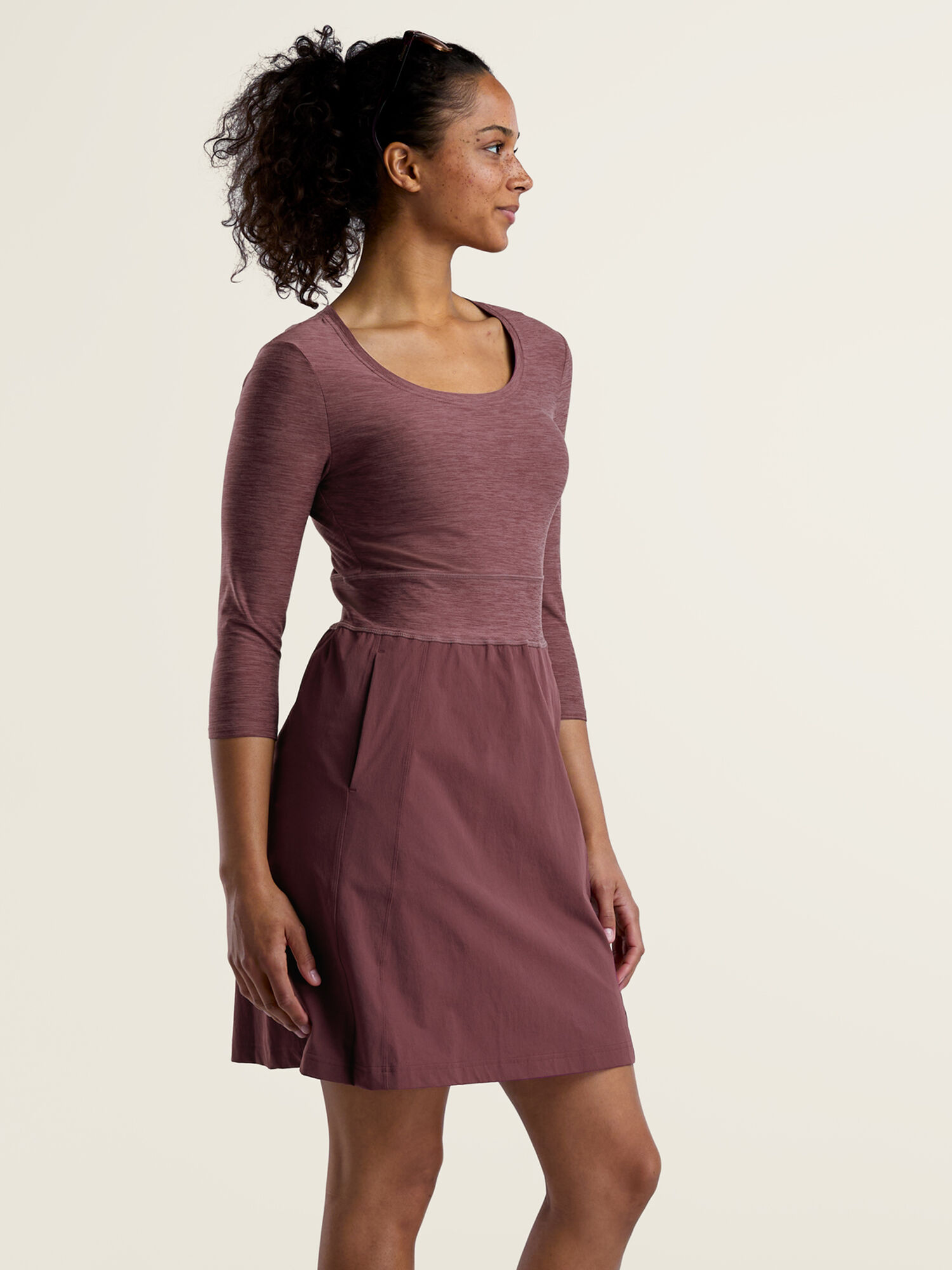 Limitless 3/4 Sleeve Dress, , original