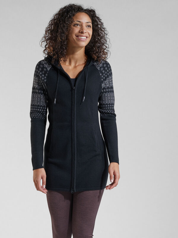 Woolicious Full Zip Sweater Tunic, , original