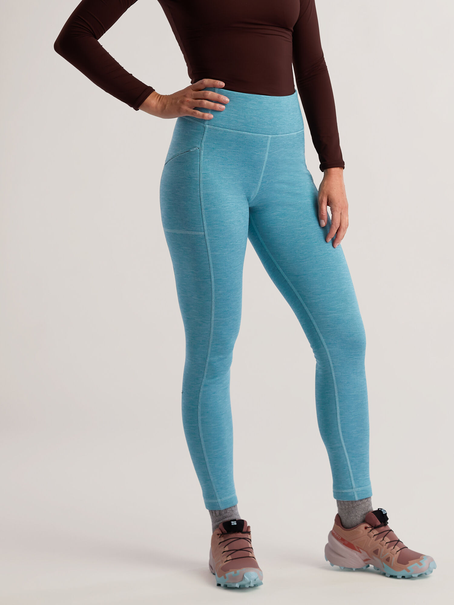 Crash Fleece Lined Tights - Long, , original