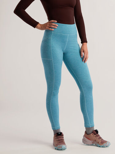 Women's Fleece Lined Leggings: Crash - Long
