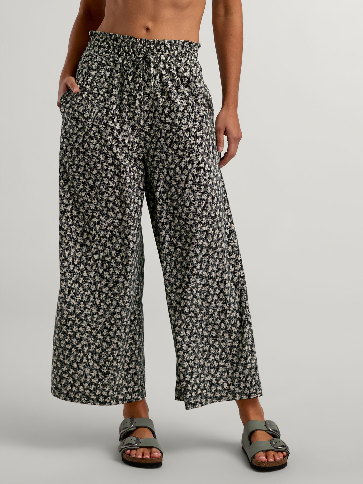 Crusher Wide Leg Pants, , original
