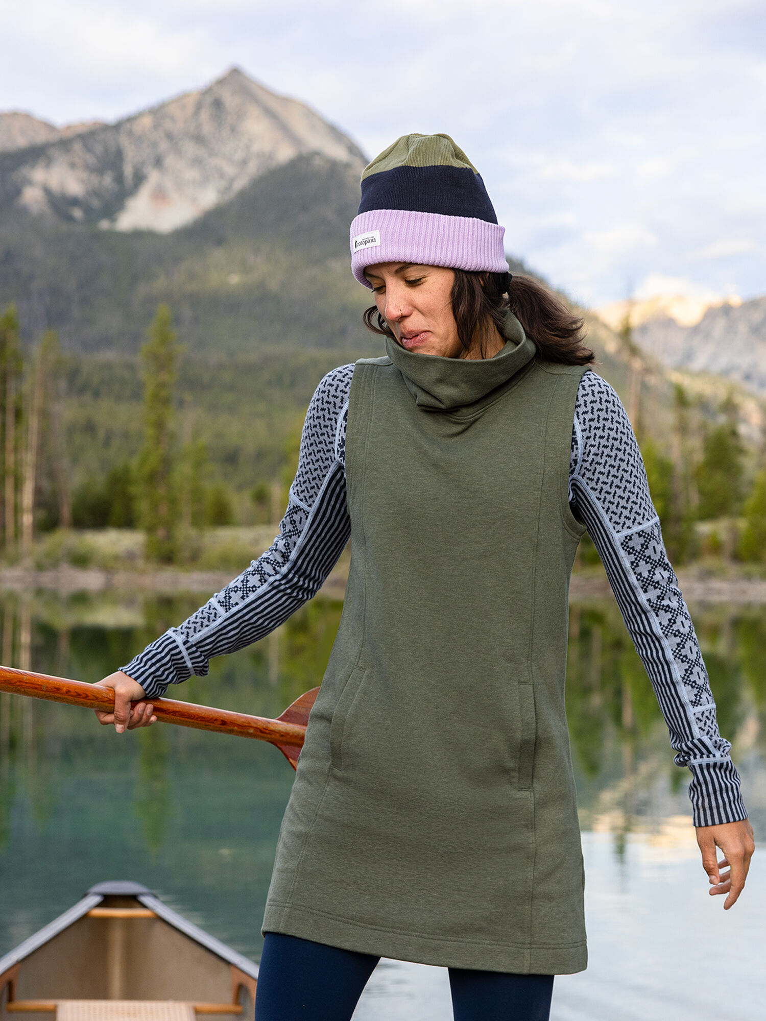 Catalyst Fleece Vest Dress, , original