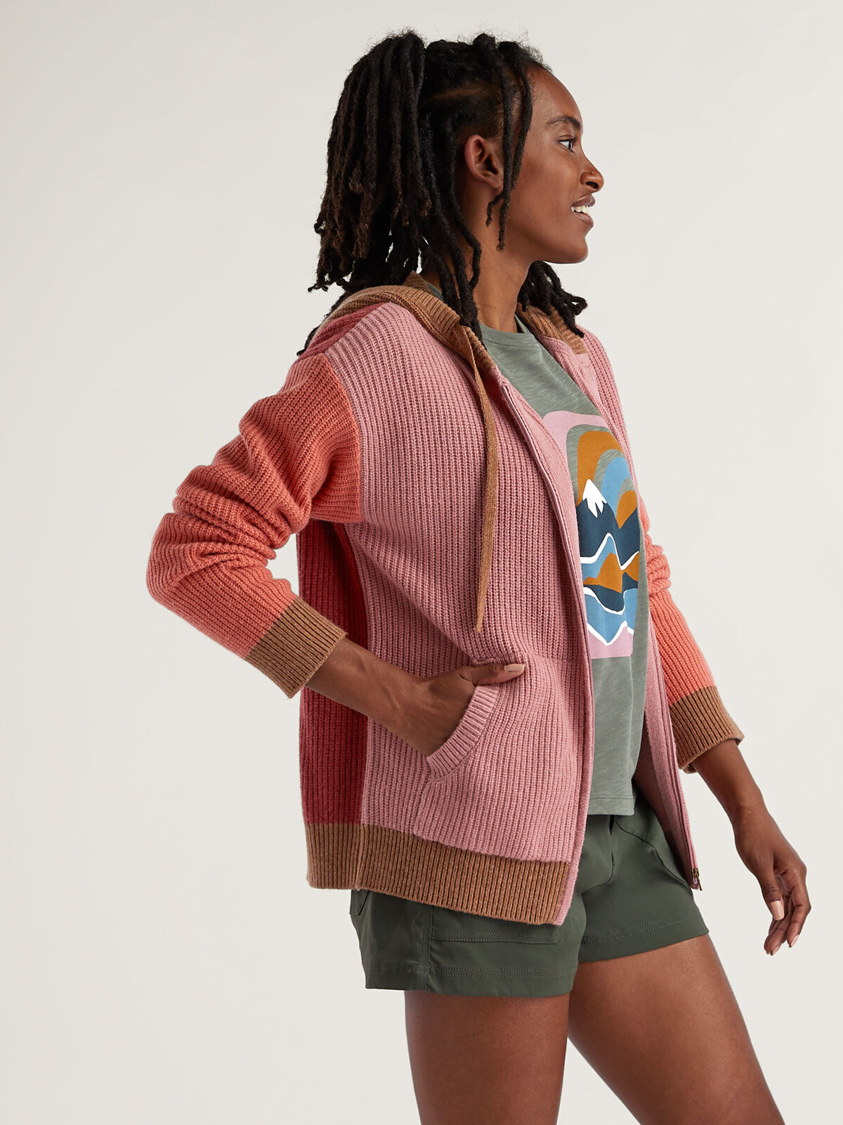 Women's Full Zip Merino Wool Sweater: Equinox | Title Nine