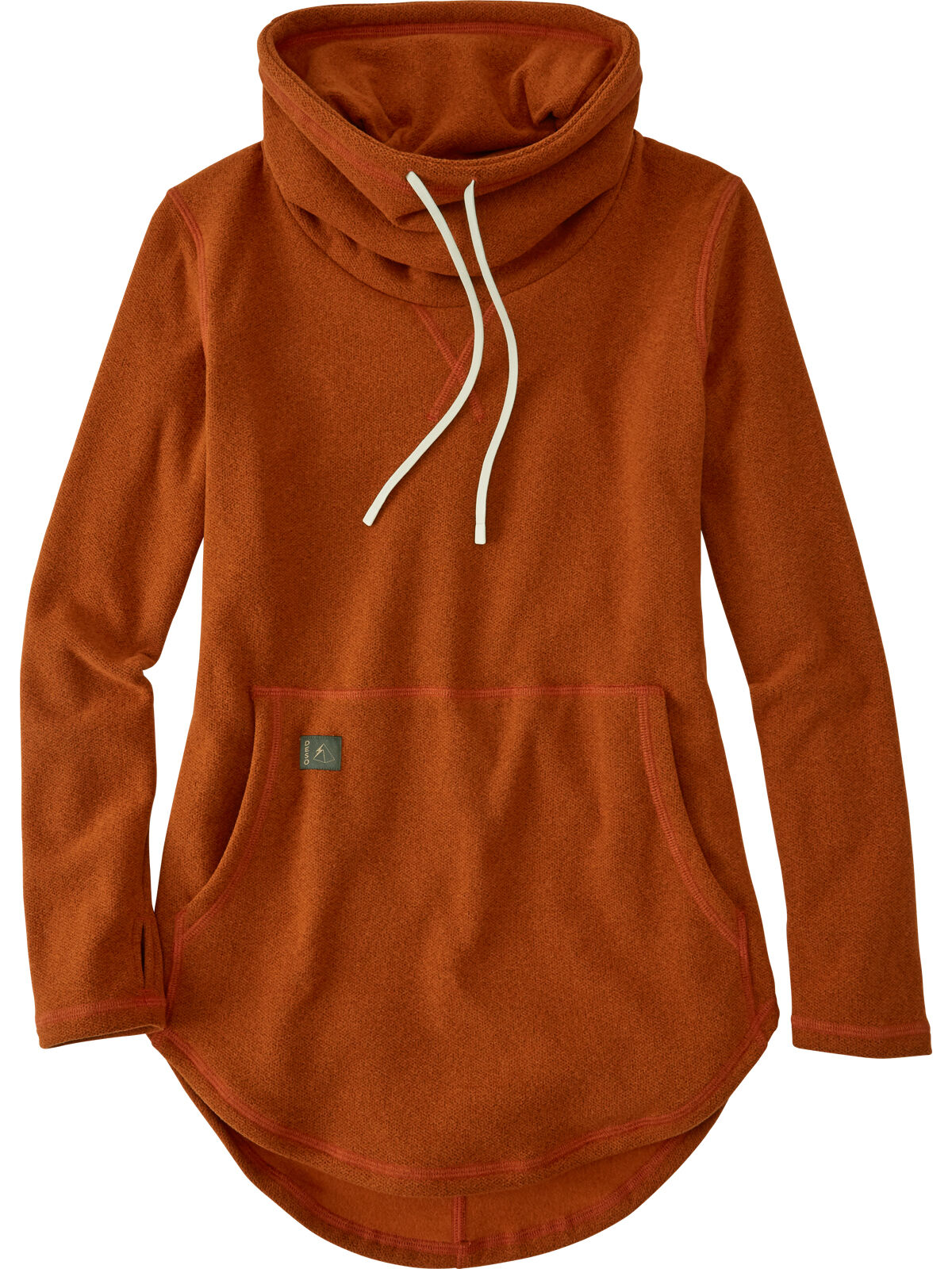 Fleece funnel neck pullover store