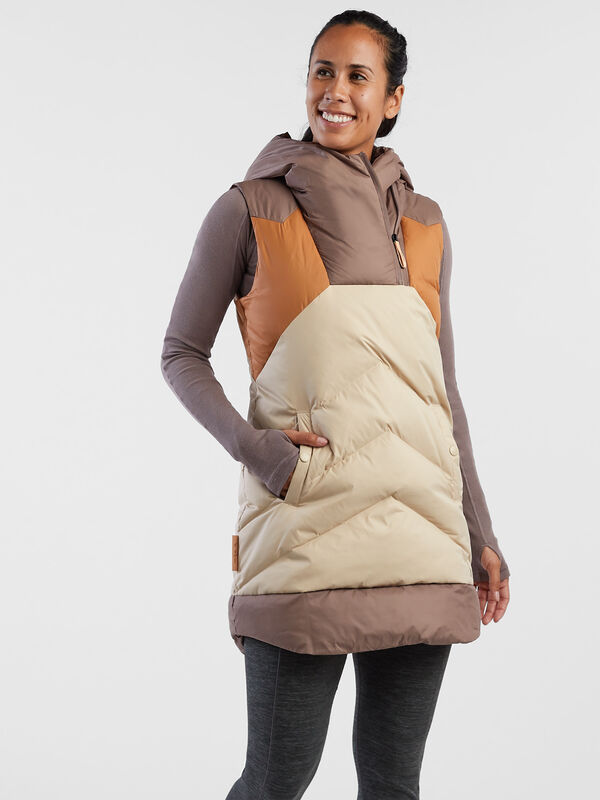 Fortuitous Down Vest Dress, , original