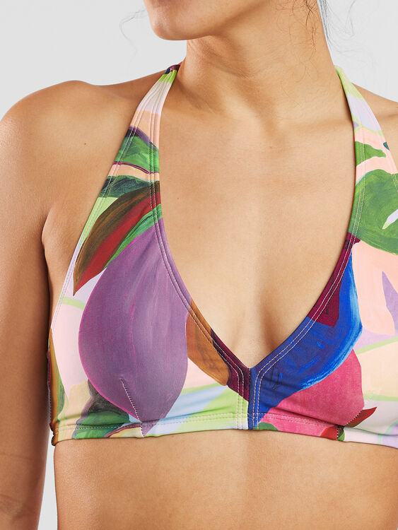 Halter Bikini Top: Makai Bora Bora