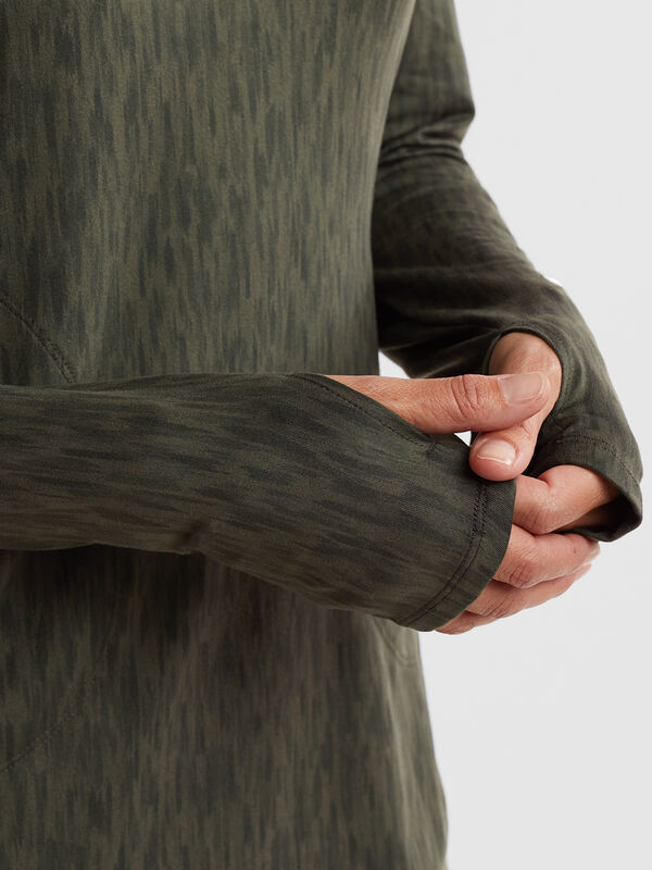 Getaway Long Sleeve Turtleneck Dress - Flatlands, , original