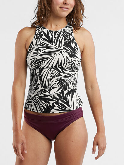 Selkie High Neck Tankini Top - Molokai, , model