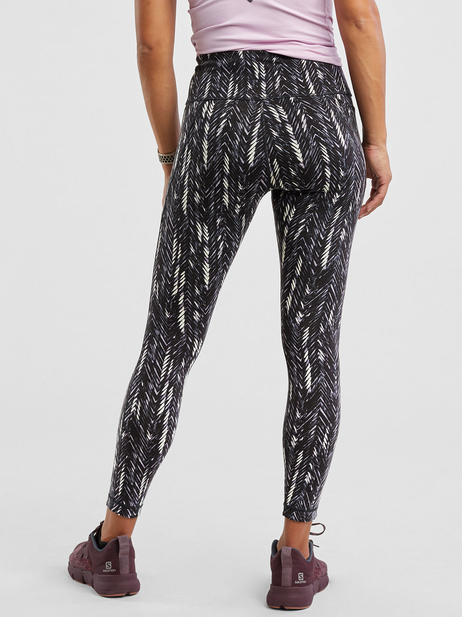 Mad Dash Reversible 7/8 Running Tights - Sleet, , original