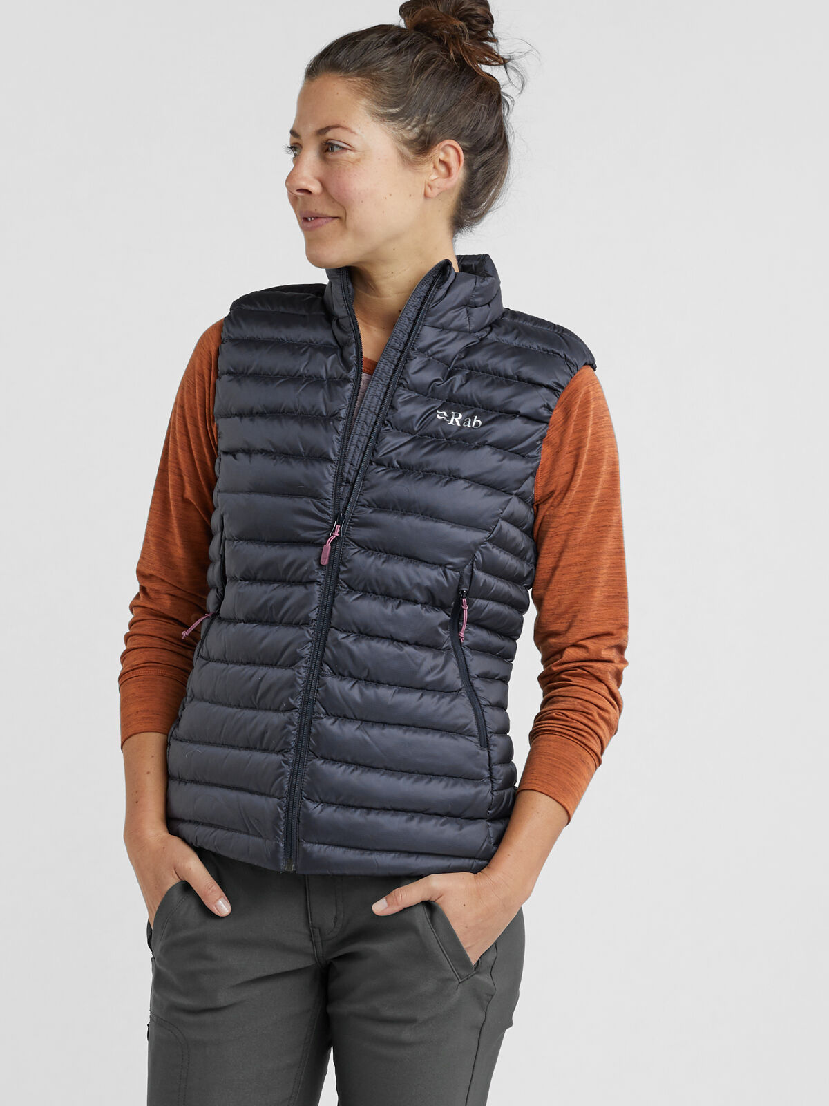 Rab microlight shop vest womens steel