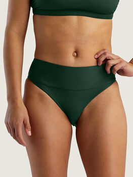 Left Coast Pocket Bikini Bottom - Solid