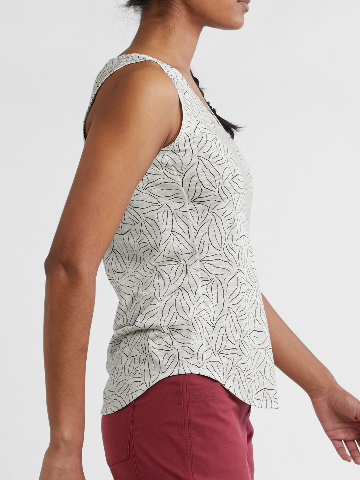 Henerala 2.0 V Neck Tank Top - Coffee Bean, , original