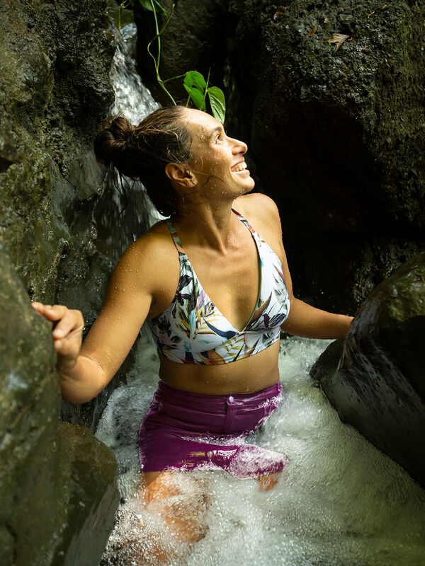 Sure Bet Midkini Top - Tropical, , model
