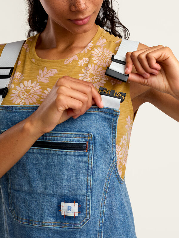 Arvo Jean Overall Dress, , original