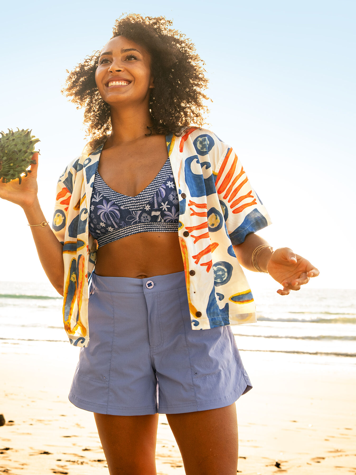 Tidal Threads Short Sleeve Shirt, , model