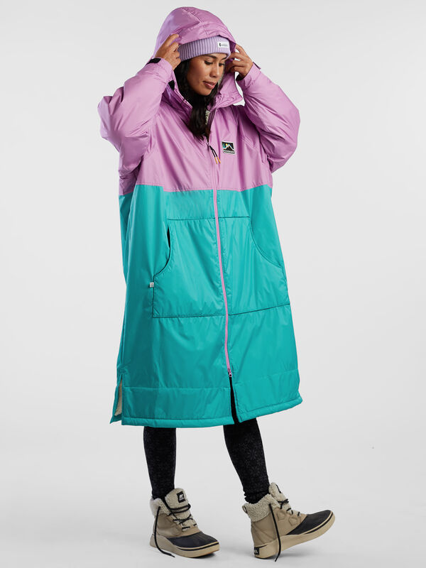 Roaming Recycled Sherpa Lined Robe, , original