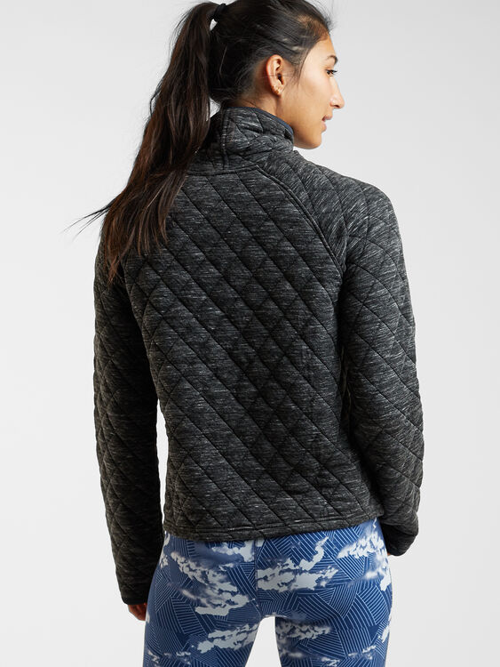 Power Up Quilted Turtleneck Pullover, , original