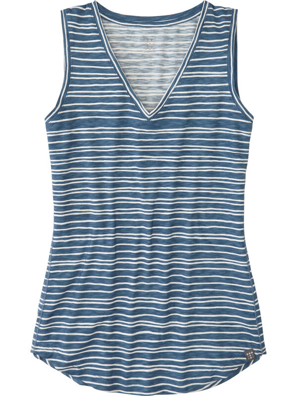 Henerala V-Neck Tank Top - Stripe, , original