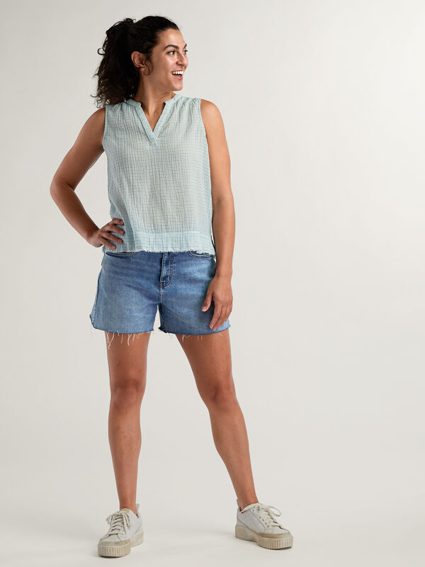 Moorea Gauze Sleeveless Top, , original