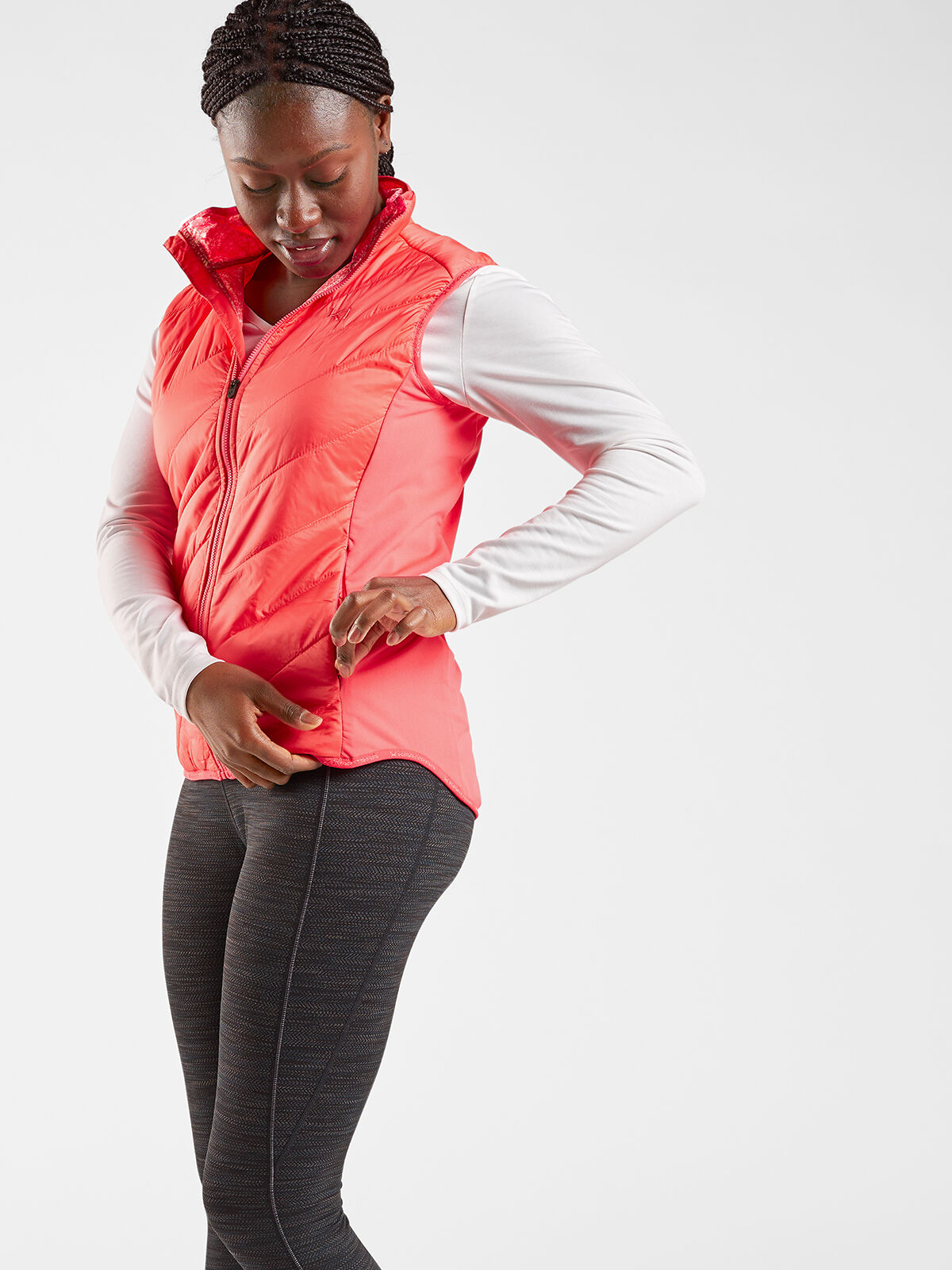 OHGA オーガ ハイウエストパンツ　VEST JACKETセット Overdrive Vest | Title Nine