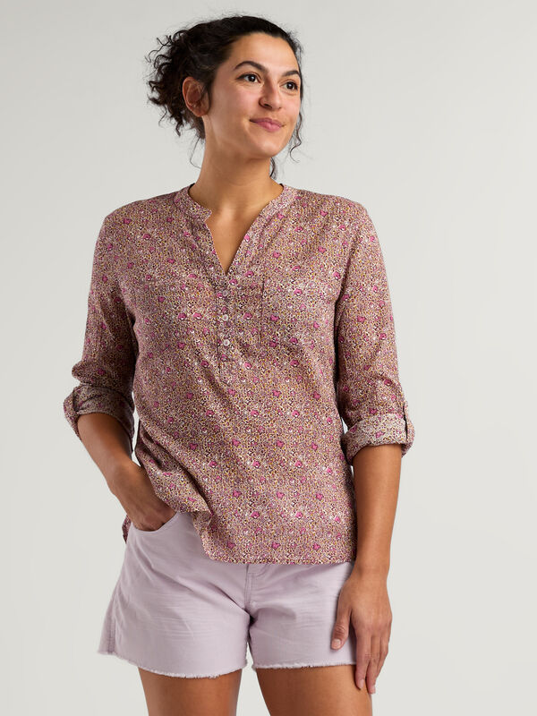 Moorea Gauze Long Sleeve Top, , original