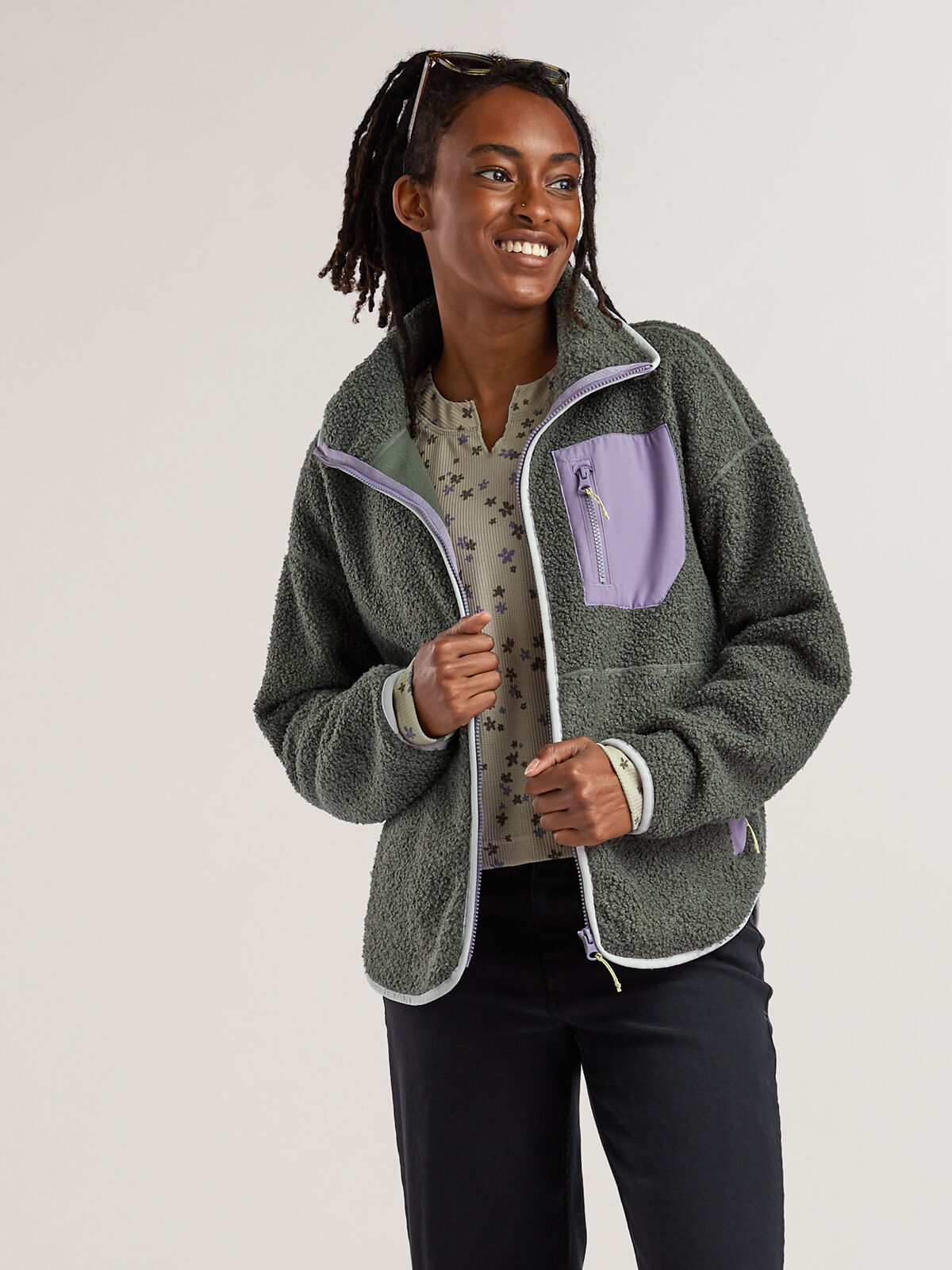 Women's Sawtooth Rugged Winter Fleece Jacket | Title Nine