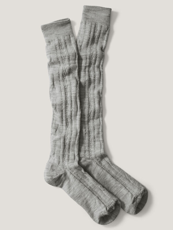 Smartwool Cable Knee High Socks Tall Boot Style