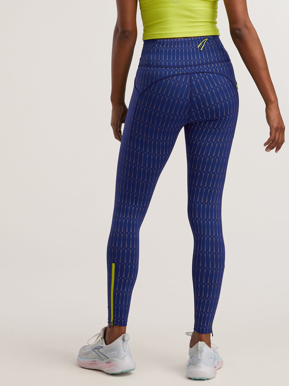 Rabbit Women's Low Light Reflective Night Running Tights | Title Nine