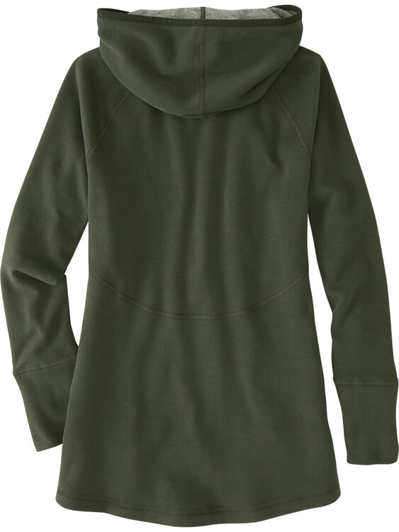 Mighty Full Zip Tunic Hoodie, , original