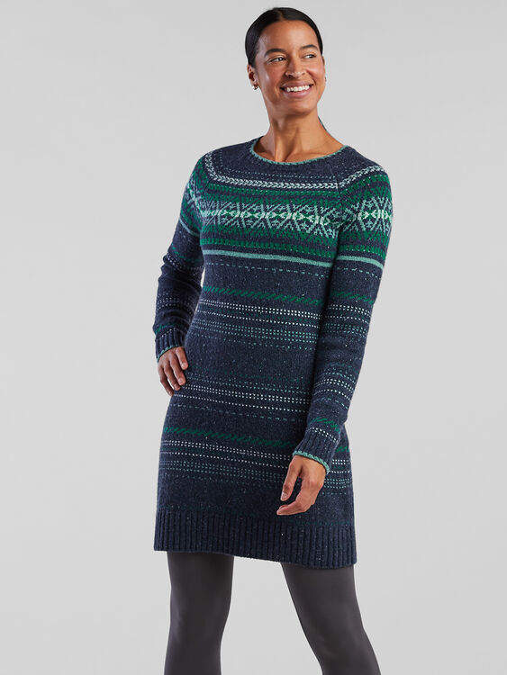 Tweedy TC Dress - Fair Isle, , original