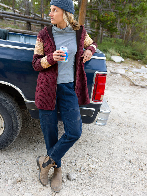 Full-Zip Cardigan Sweater: Mover Maker