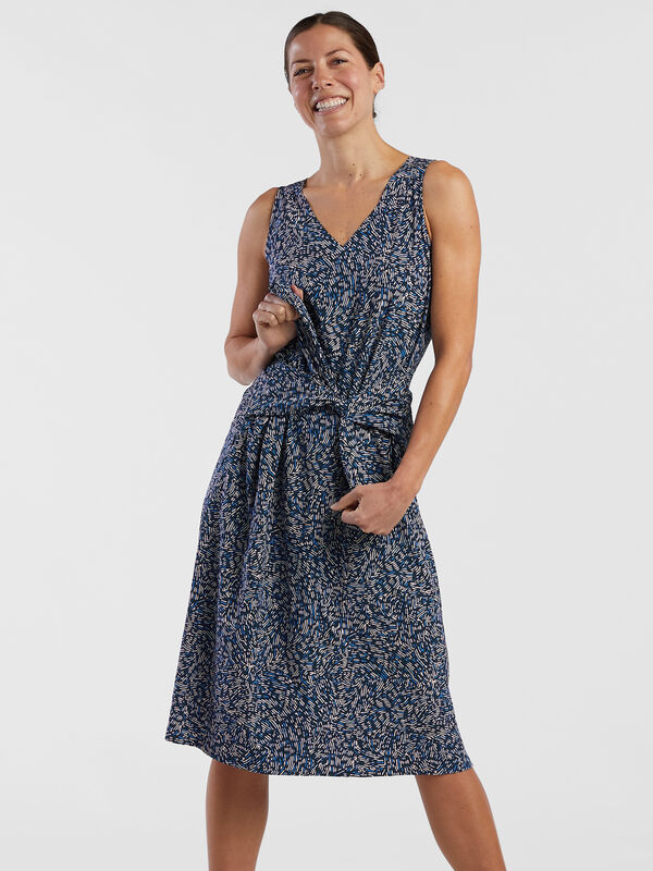 Round Trip Midi Dress - Stonehenge, , original