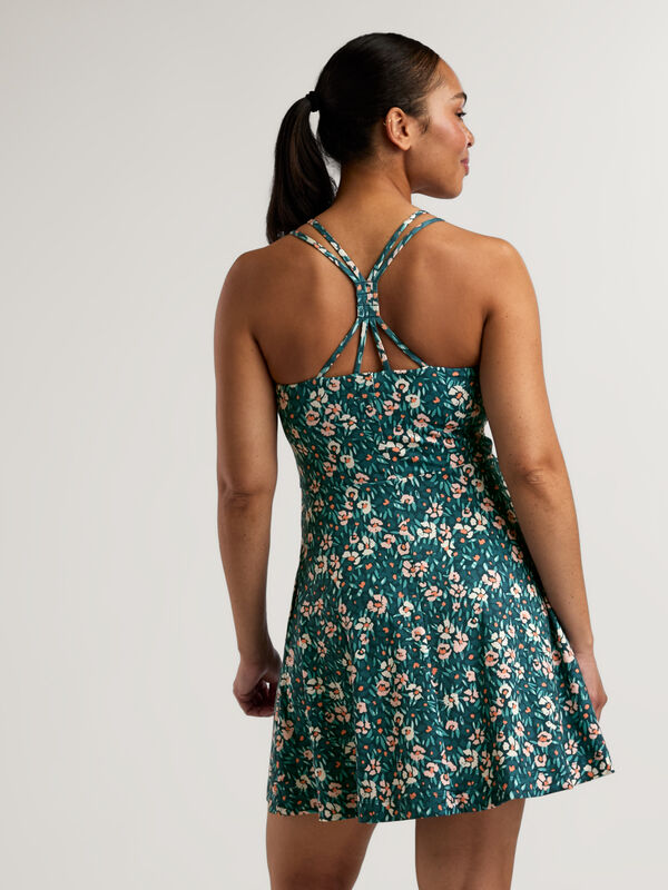 Built-in Bra Dress with Pockets: Surefire