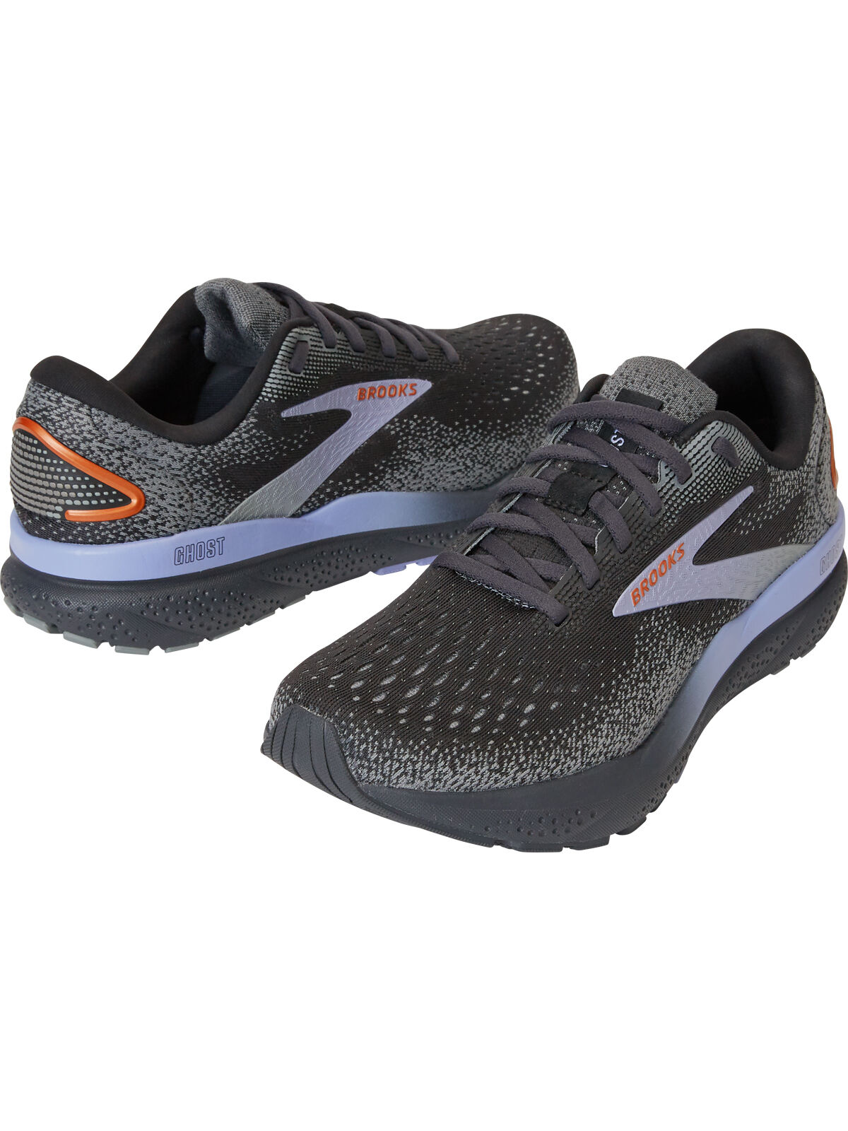Brooks Women s Ghost 16 Ebony Lavender Copper 7