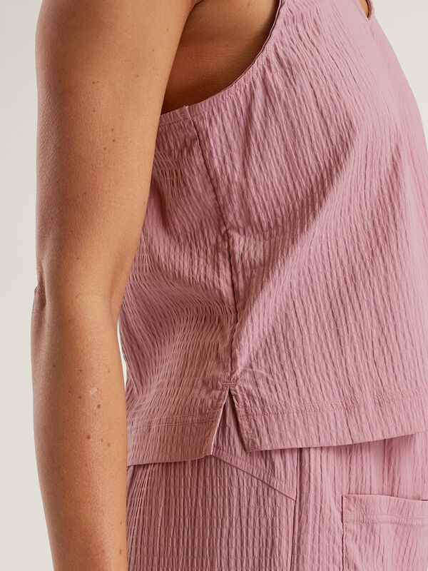Meridian Crinkle Tank Top, , original