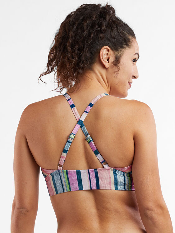 Sure Bet Midkini Top - Madras Stripe, , original