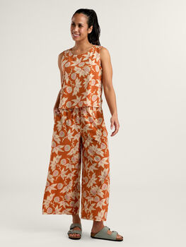 Women's Sunkissed Button Back Tank Top: Crusher