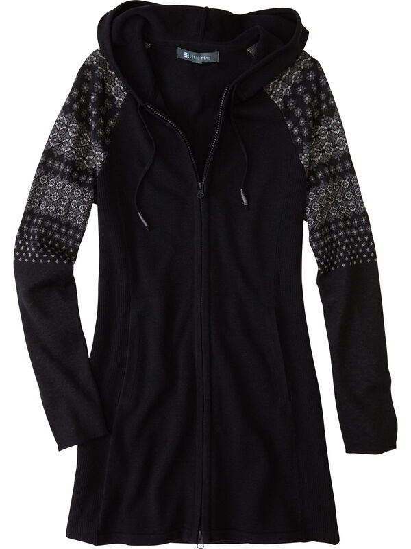 Woolicious Full Zip Sweater Tunic, , original