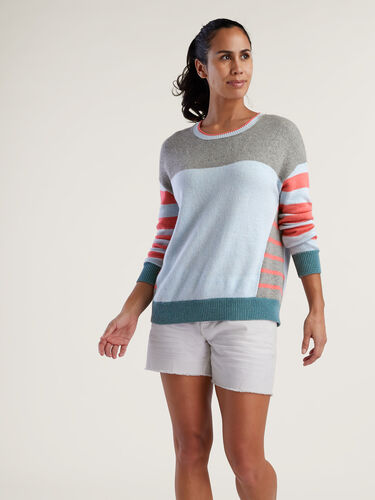 A La Mode Crew Neck Sweater