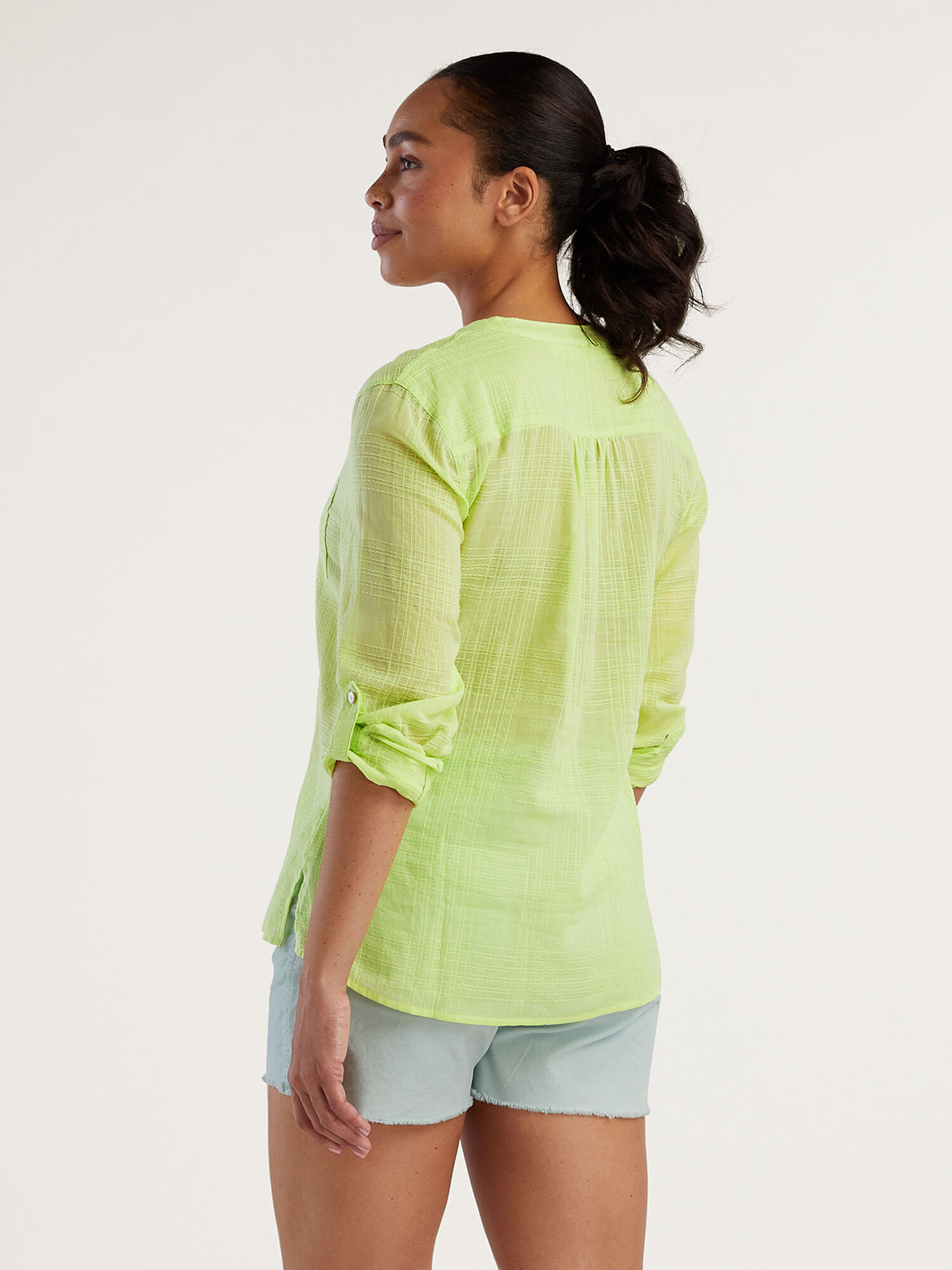 Moorea Gauze Textured Shirt, , original