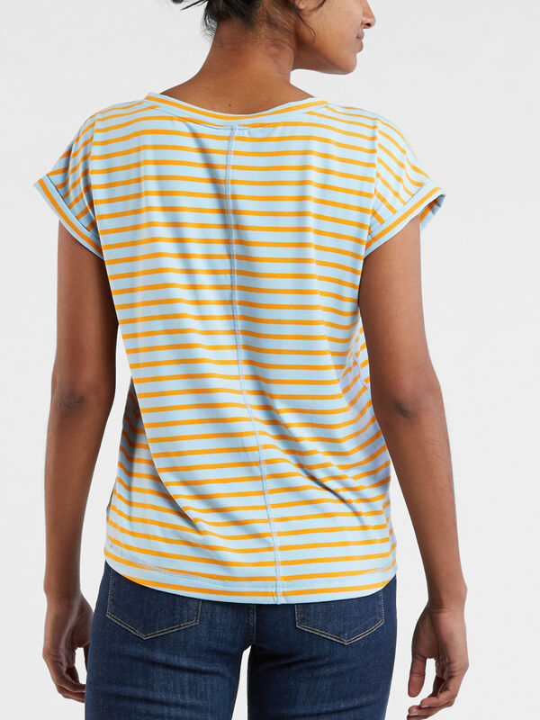Fluent V Neck Short Sleeve Tee, , original